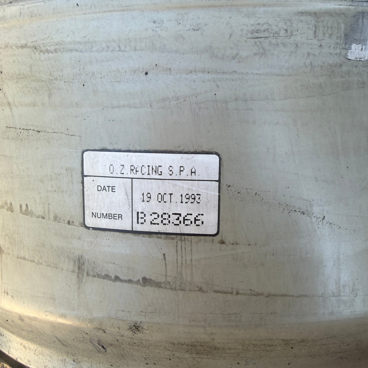 17" OZ Racing Futura 3 PCS