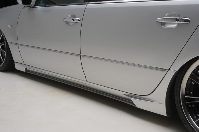 BLACK PEARL COMPLETE - BLACK Series Side Steps - Lexus LS430 04-06 UCF31