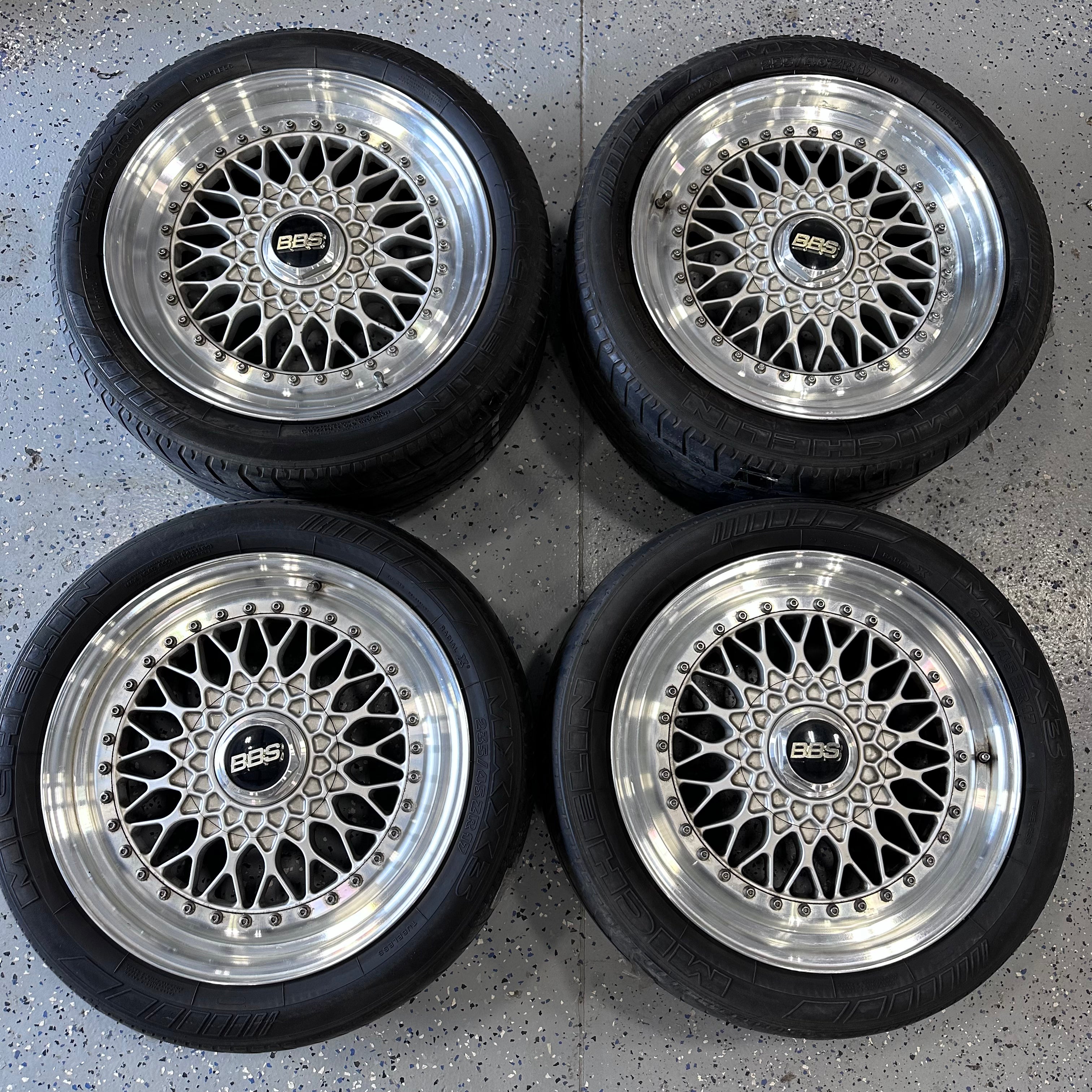 BBS CS020 17×7J +48 PCD100 5穴 215/45R17 BBS RI-A - 18x7.5 +48 5x112 - Diamond Black (RIA020DB