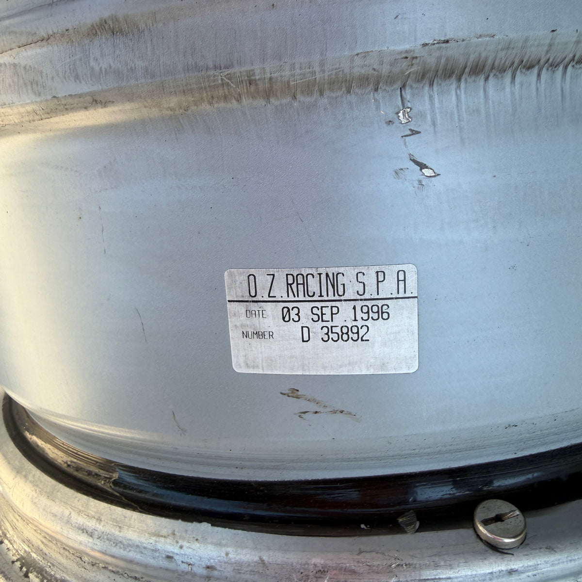 17" OZ Racing Futura 3 PCS
