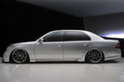 BLACK PEARL COMPLETE - BLACK Series Side Steps - Lexus LS430 04-06 UCF31
